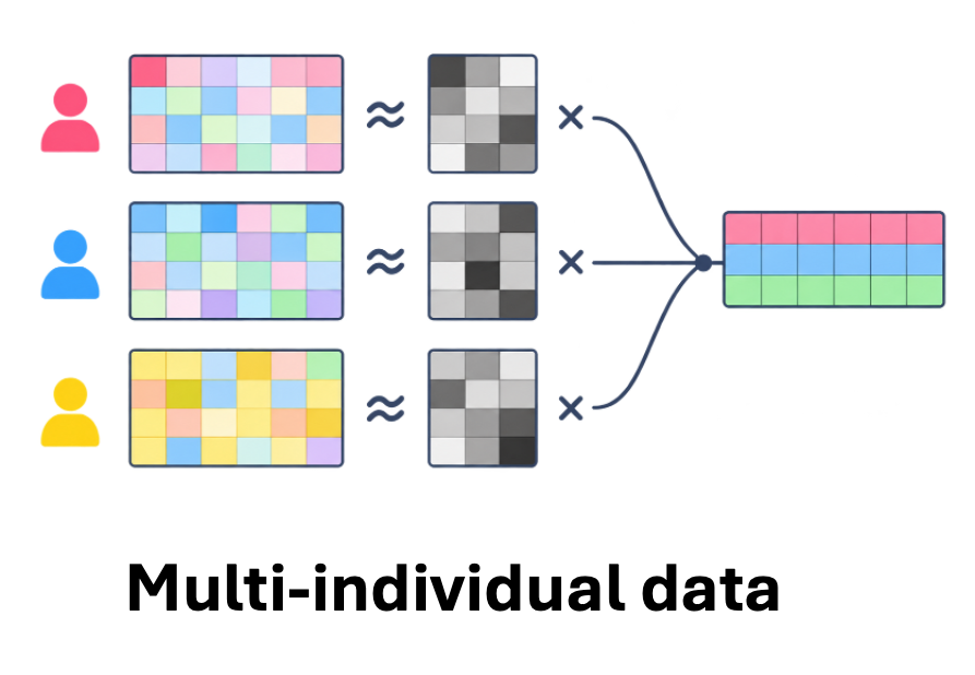 Individualized Learning with Shared Structure